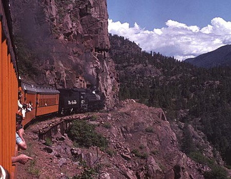 The Durango & Silverton Narrow Gauge Train